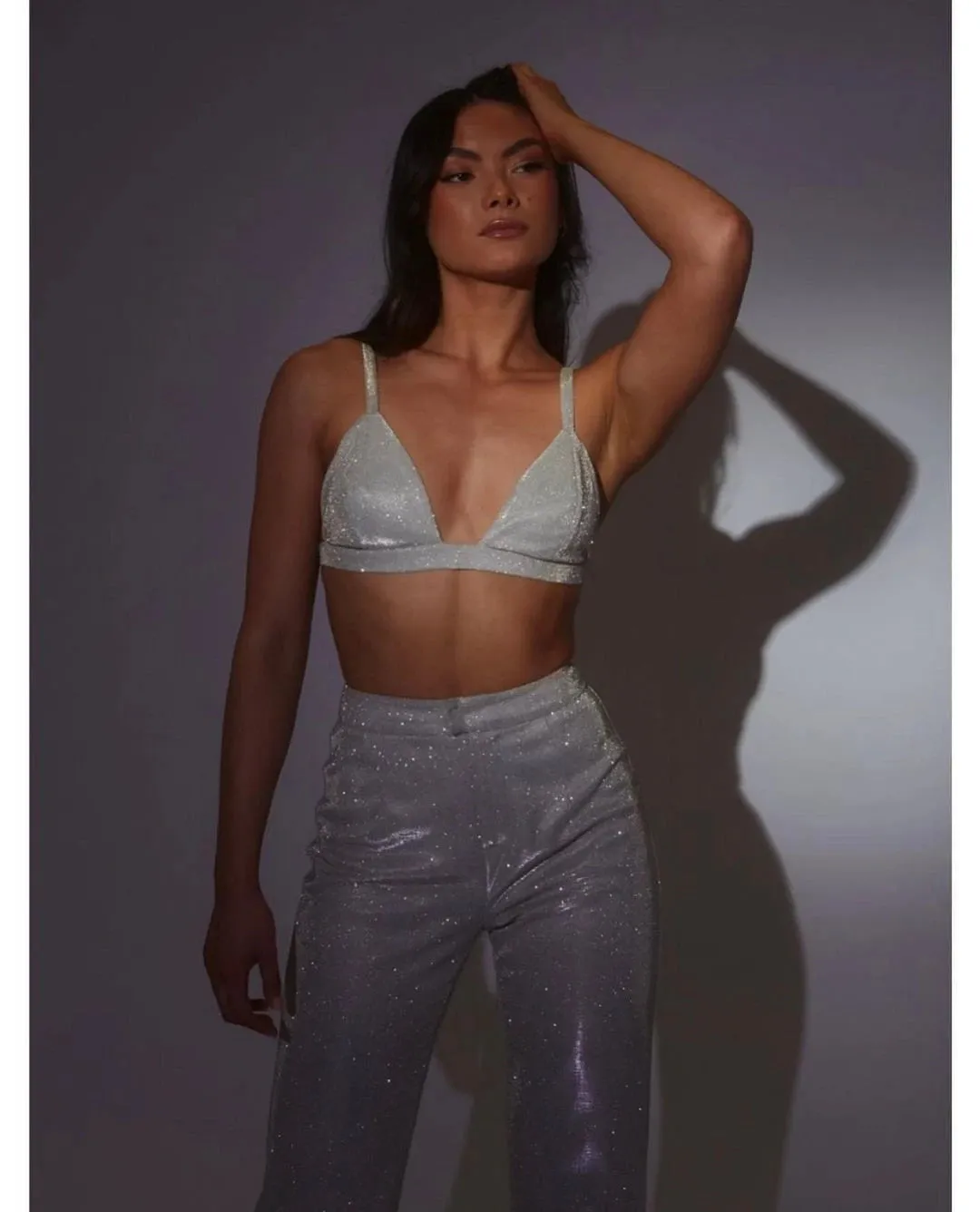 Dreamofthe90s Glitter Blazer Party Suit Set