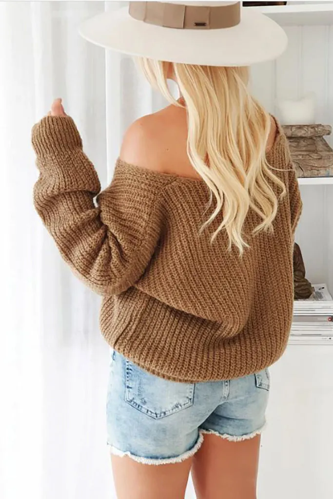 Dreams Mohair Knit in Camel