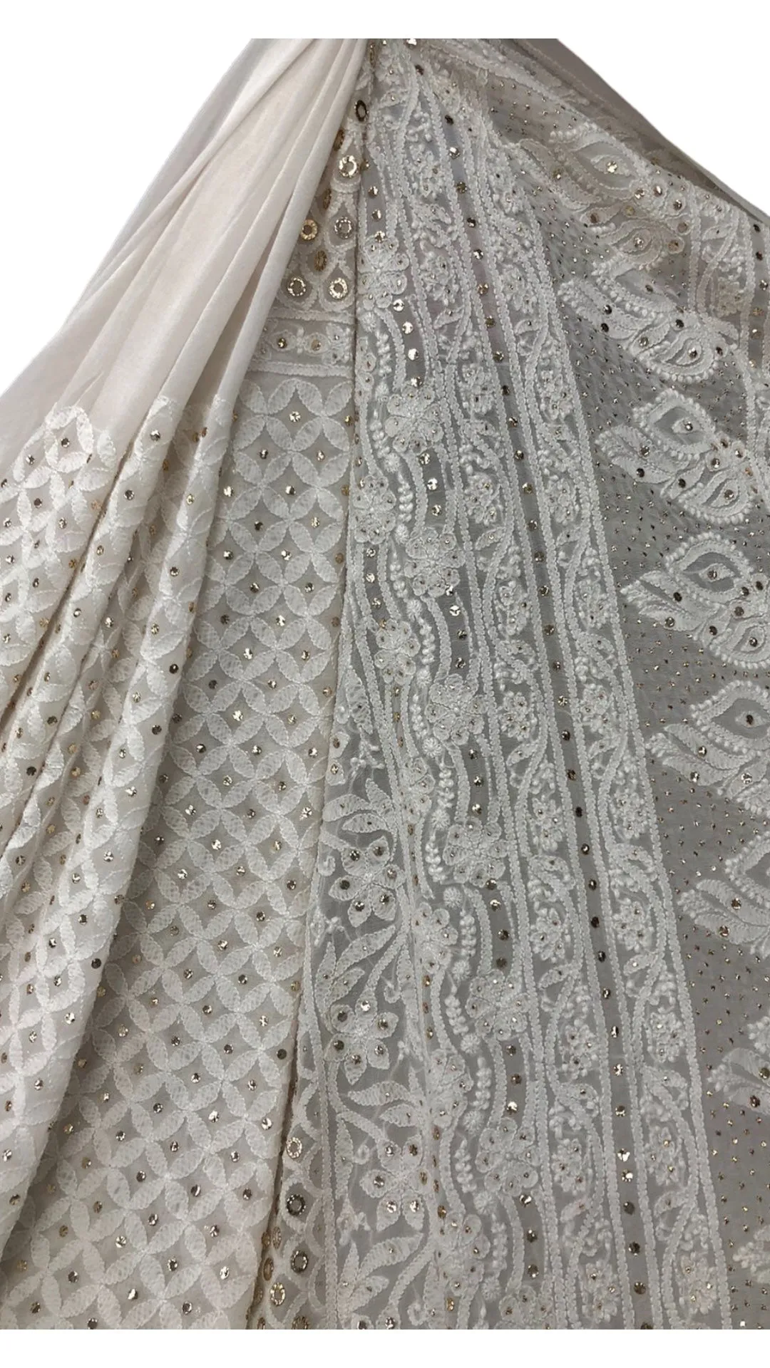 Fashion Vibes Boutique  Viscose Chikankari Anarkali Suit