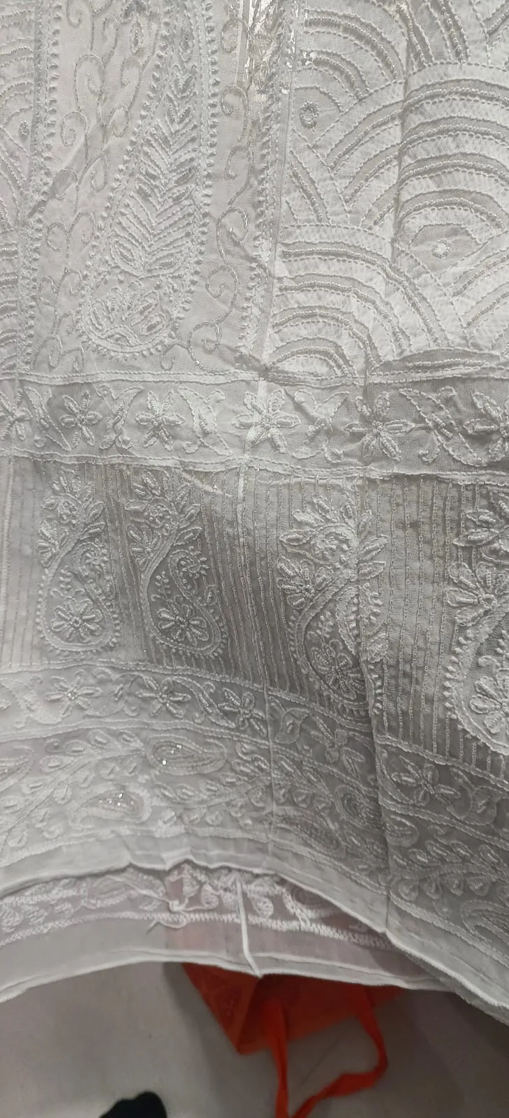 Fashion vibes  Boutique Viscose Chikankari Anarkali Suit