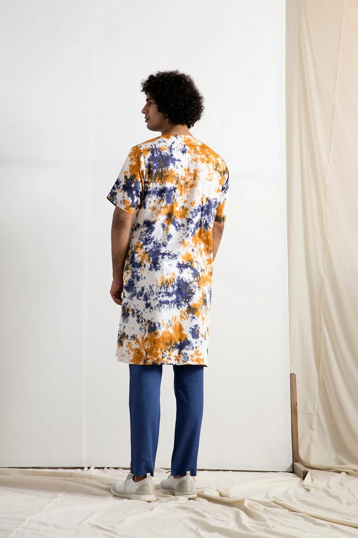 Fen - Tie & Dye Long Kurta Set