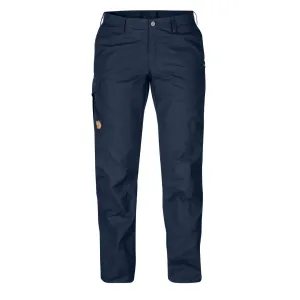 Fjallraven Womens Karla Pro Trousers Curved Dark Navy