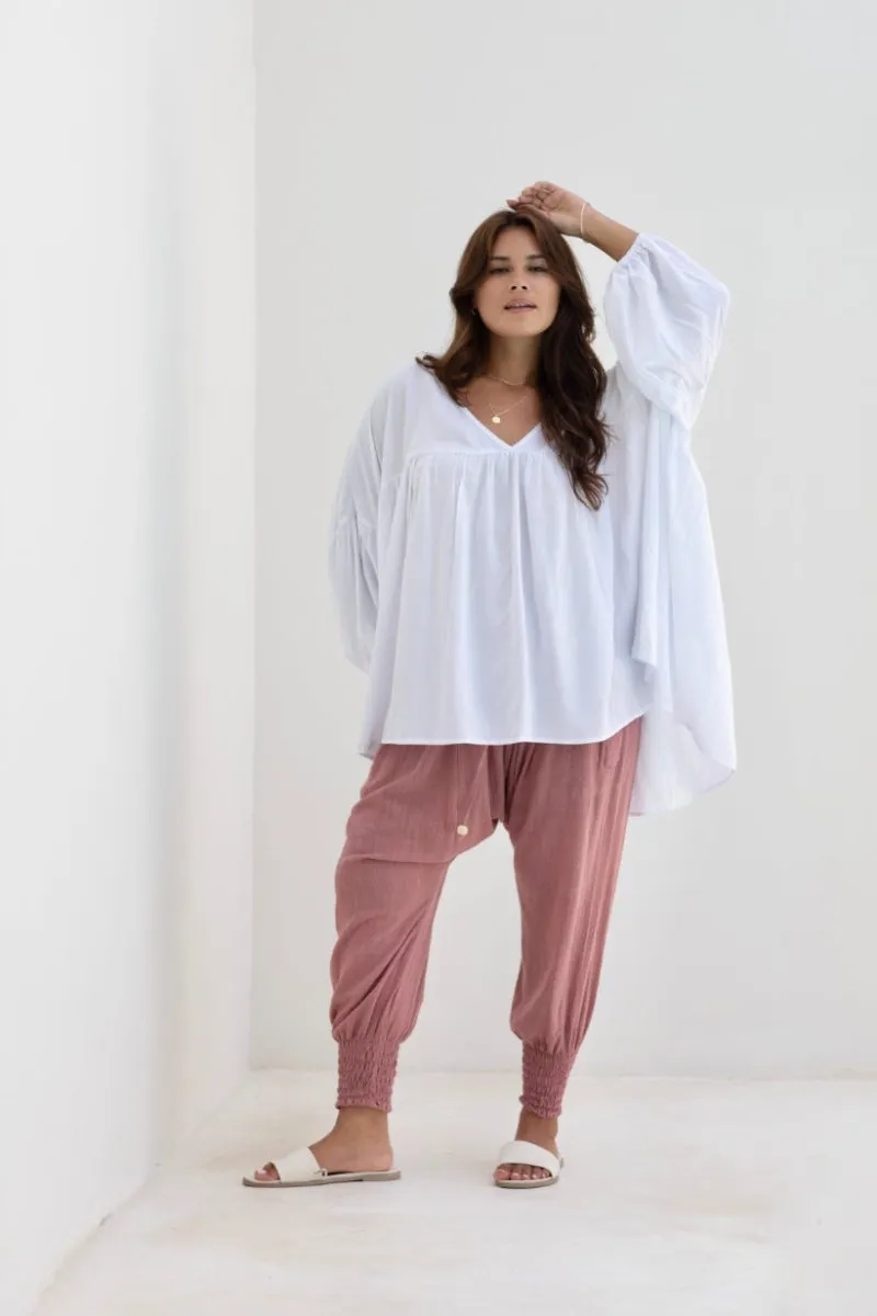 Florence Top - White