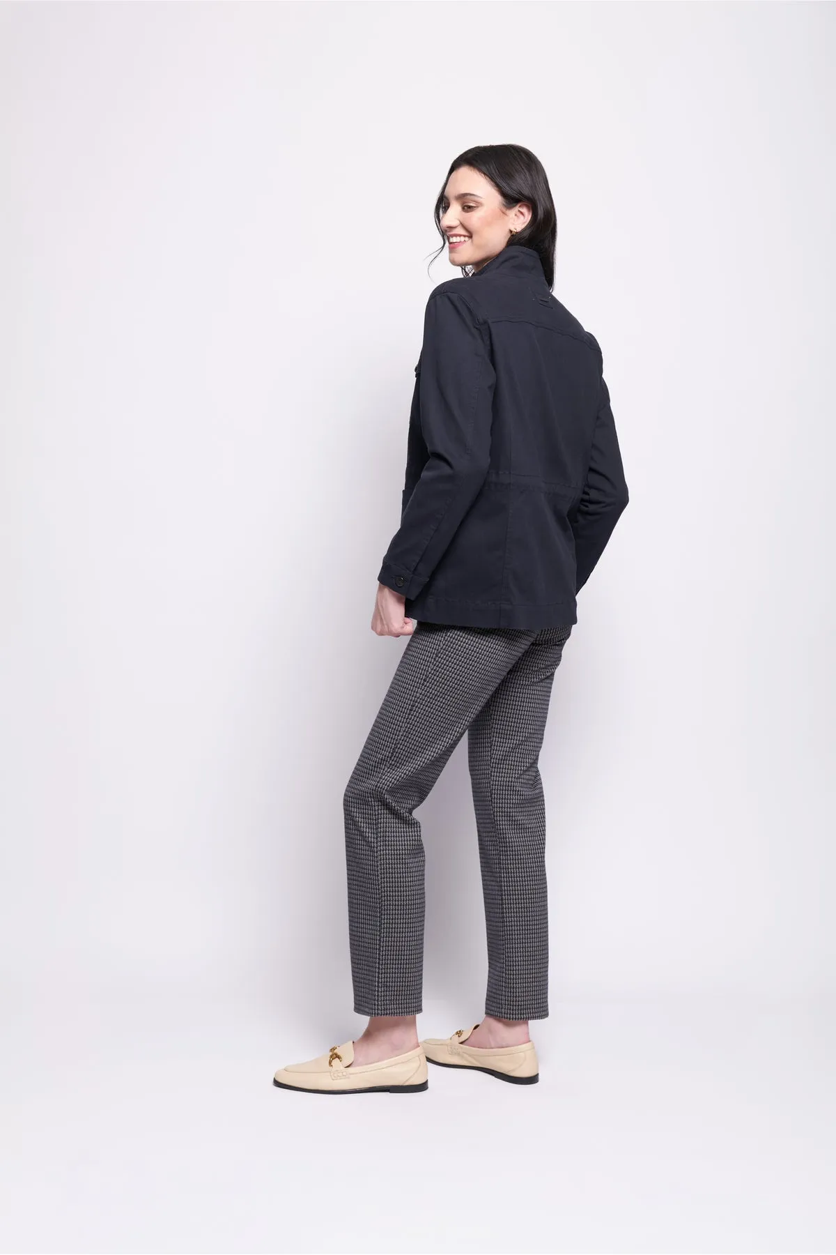 Foil - Pick Of The Bunch Trouser in Steel Check