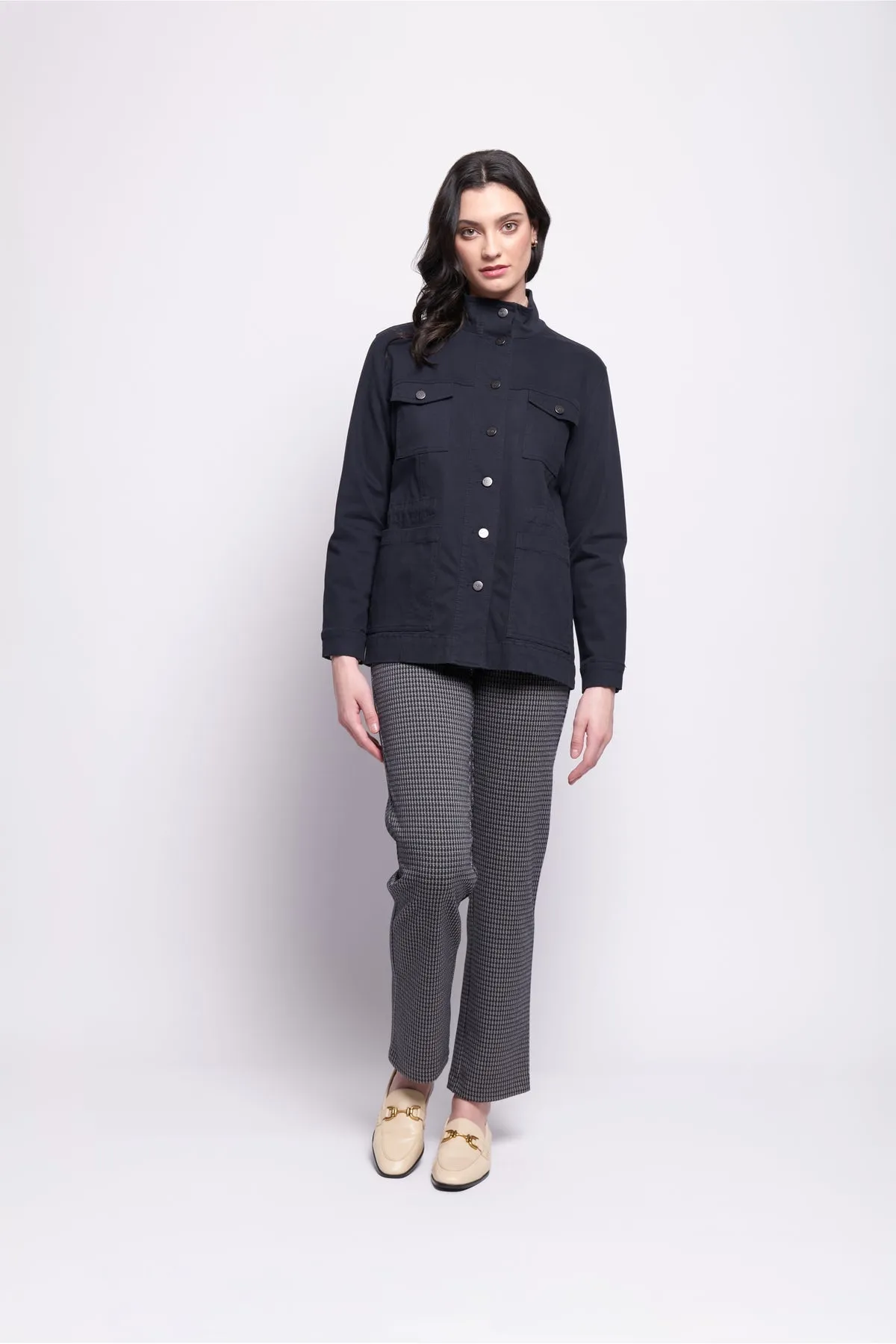 Foil - Pick Of The Bunch Trouser in Steel Check