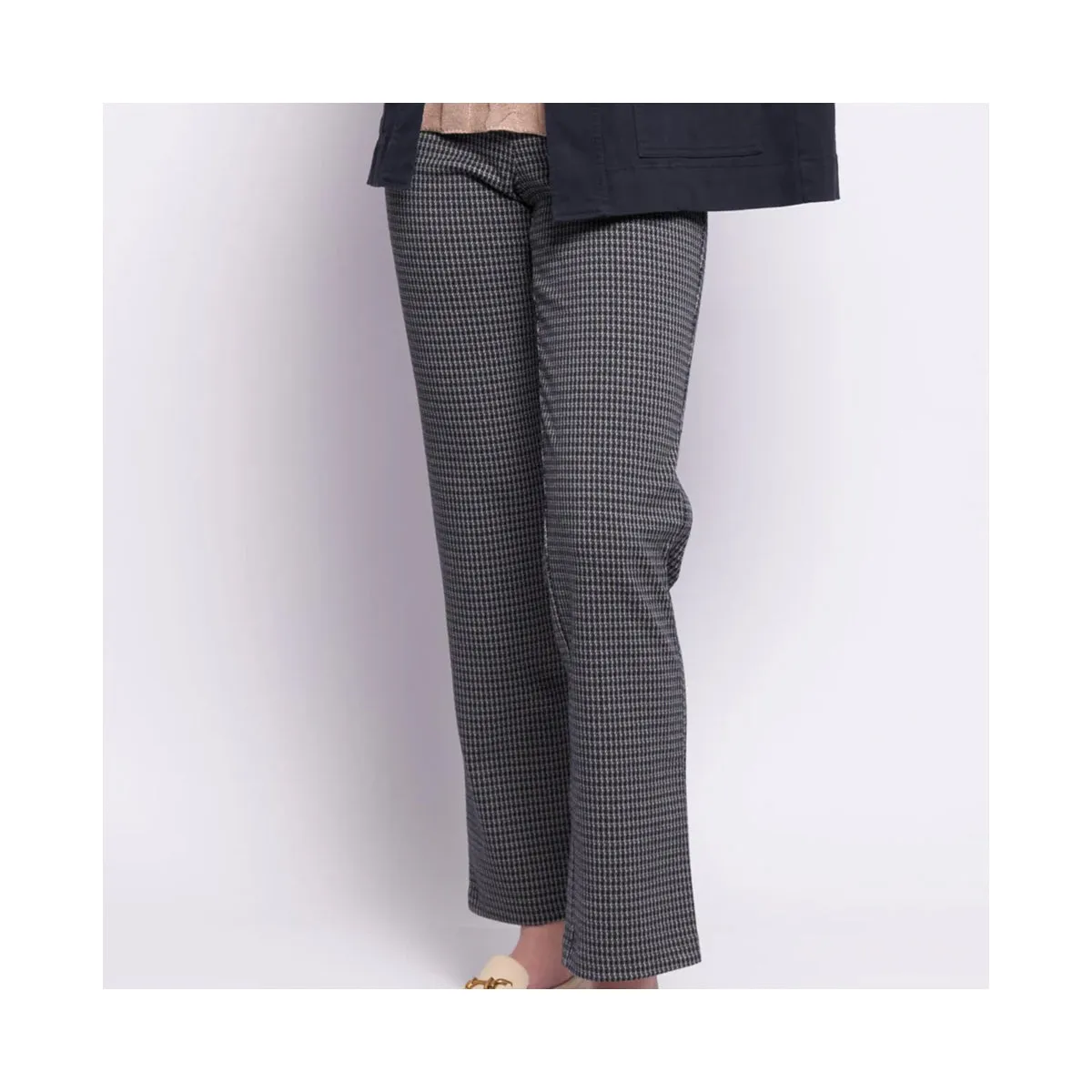 Foil - Pick Of The Bunch Trouser in Steel Check