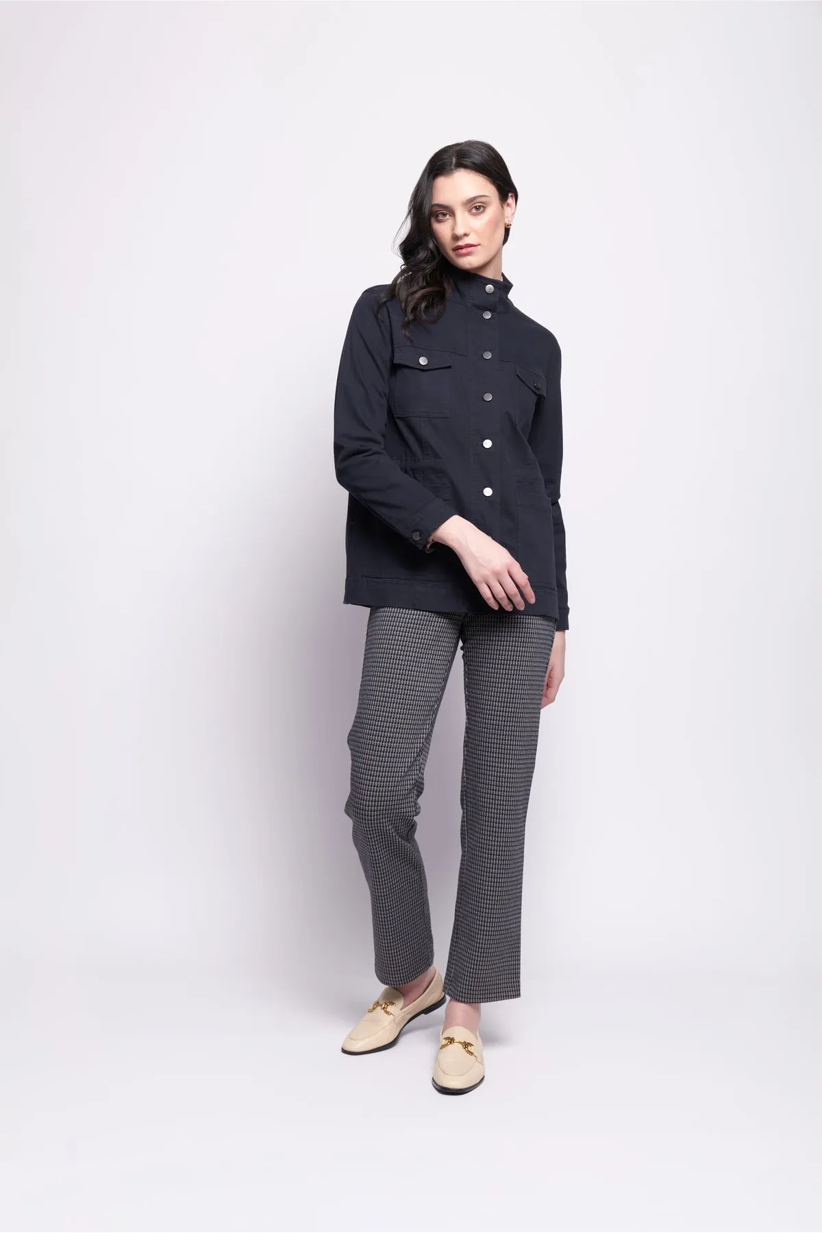Foil - Pick Of The Bunch Trouser in Steel Check
