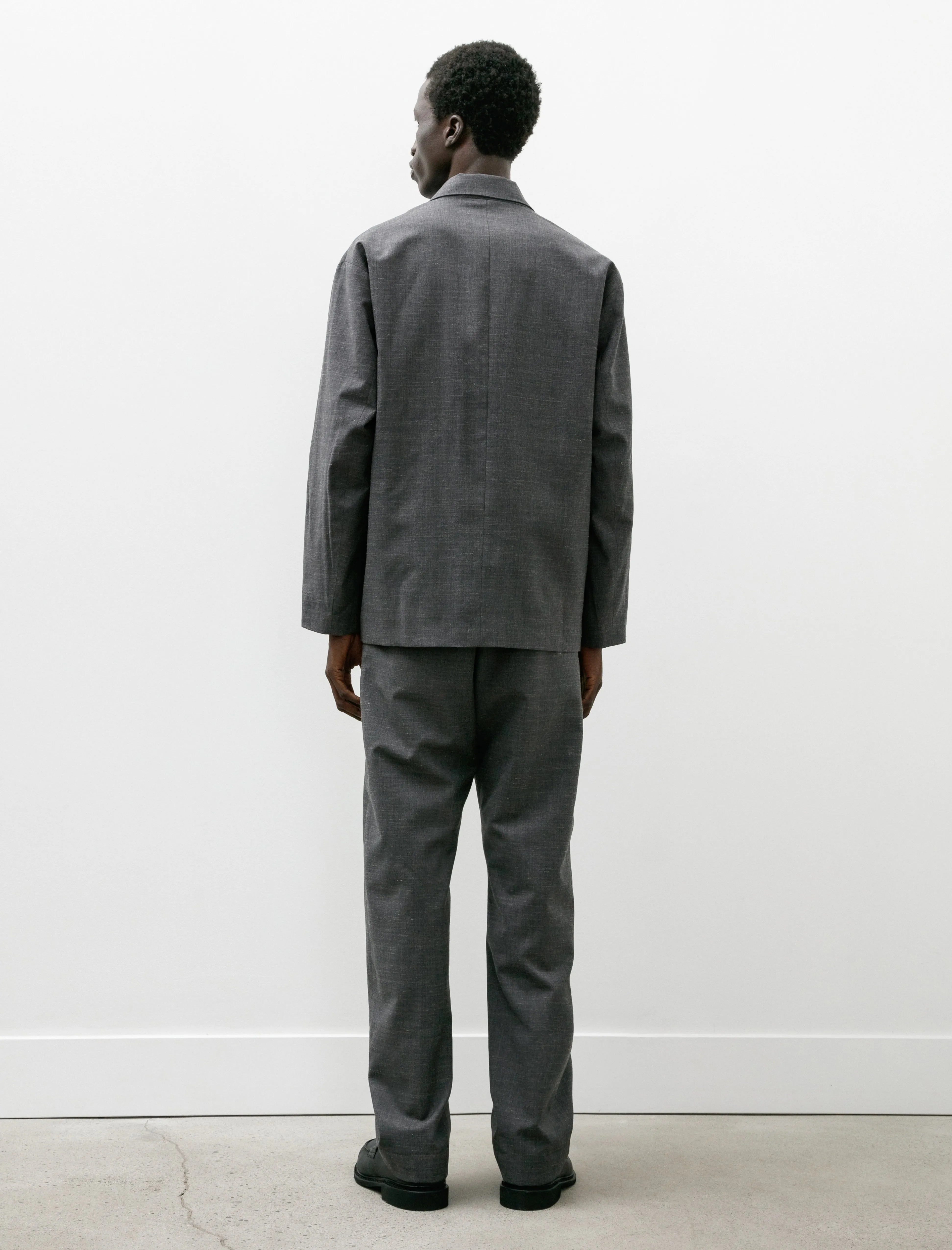 Fox Pant Tropical Wool Mix Charcoal