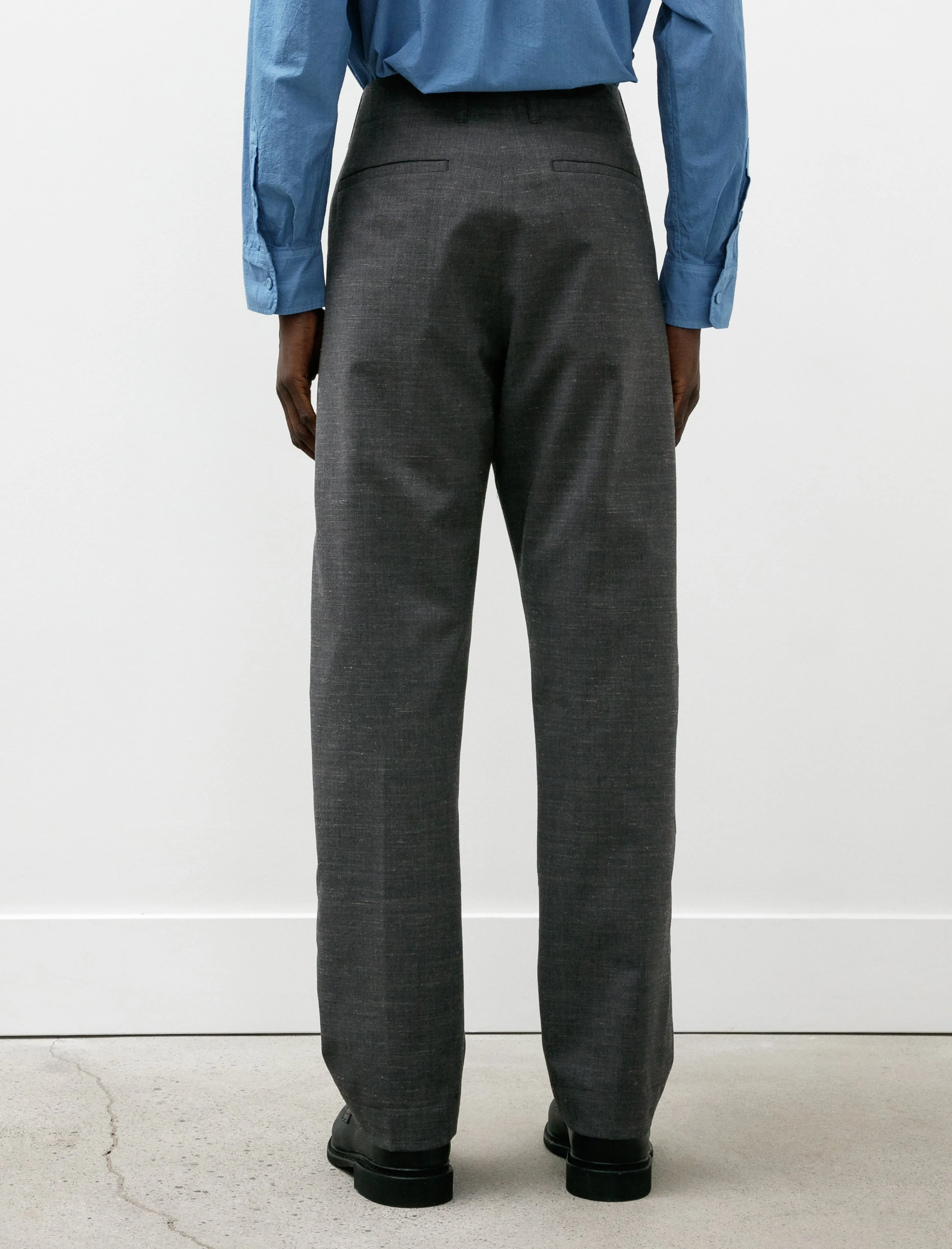 Fox Pant Tropical Wool Mix Charcoal