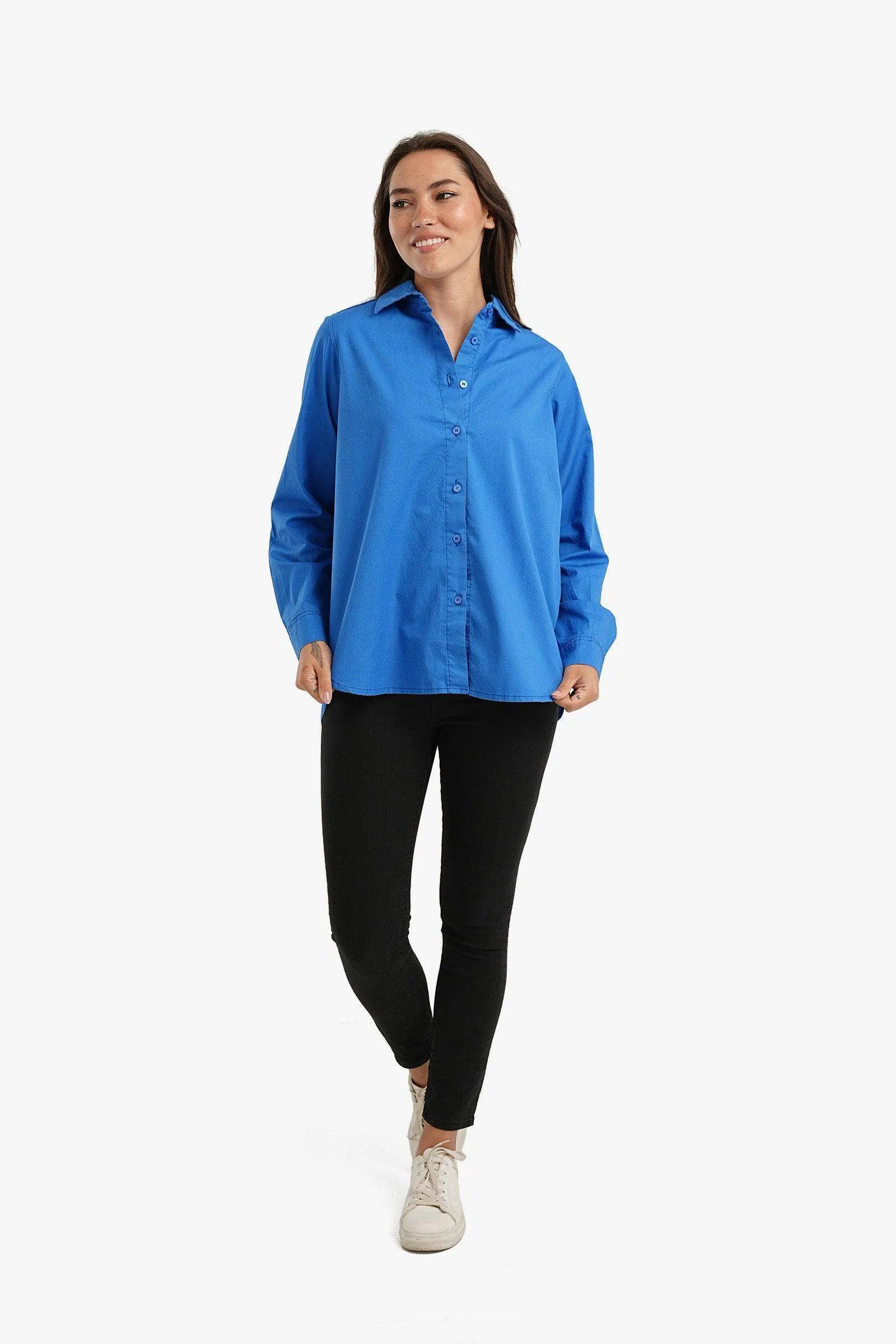 Gabardine Hip Length Shirt