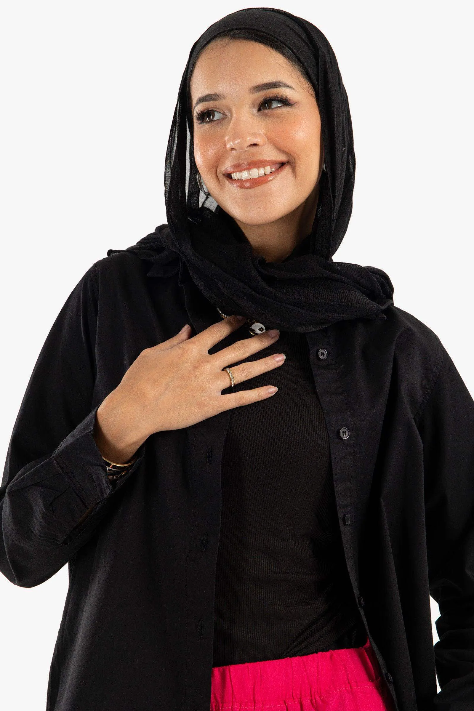 Gabardine Hip Length Shirt
