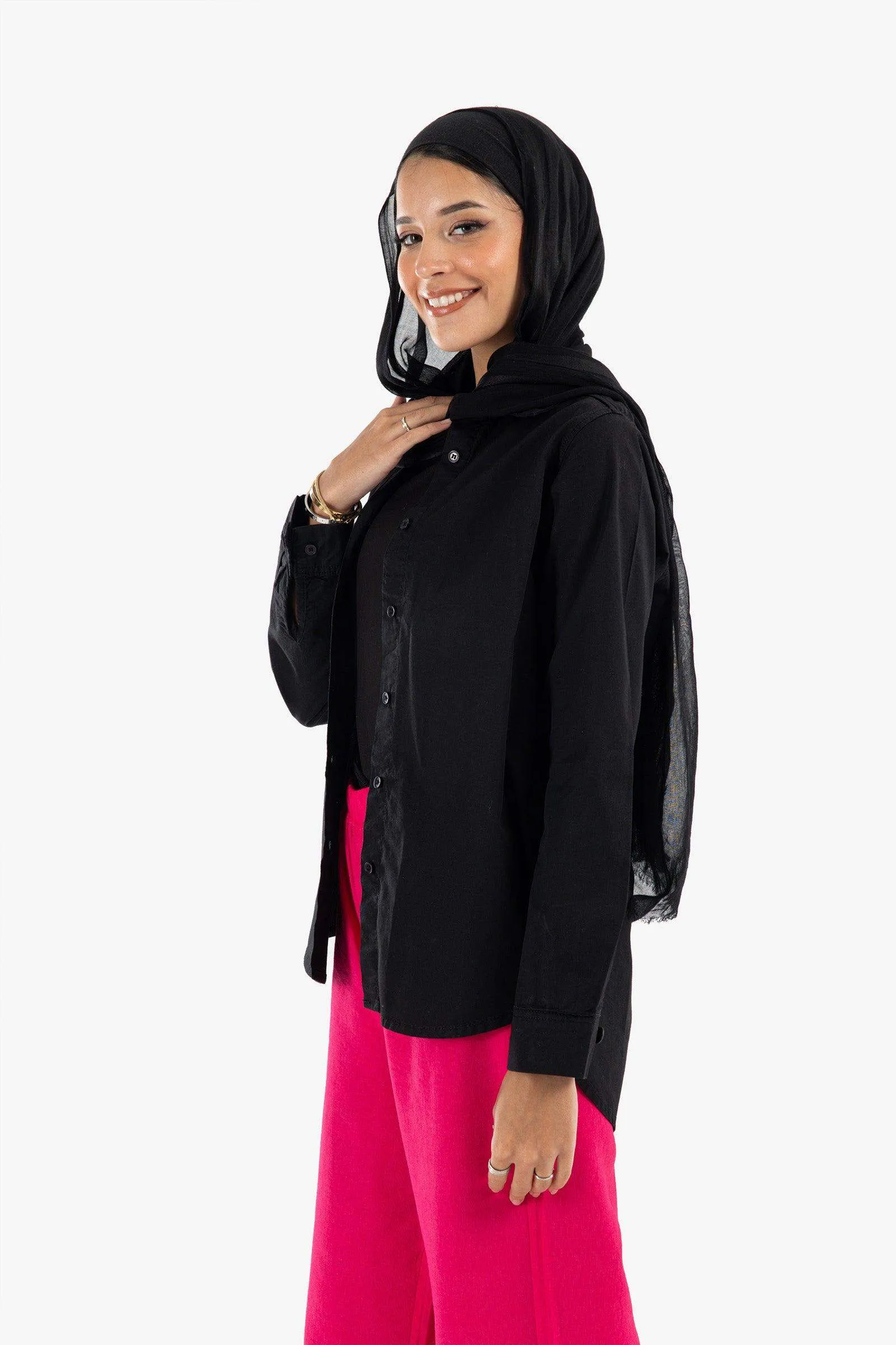 Gabardine Hip Length Shirt