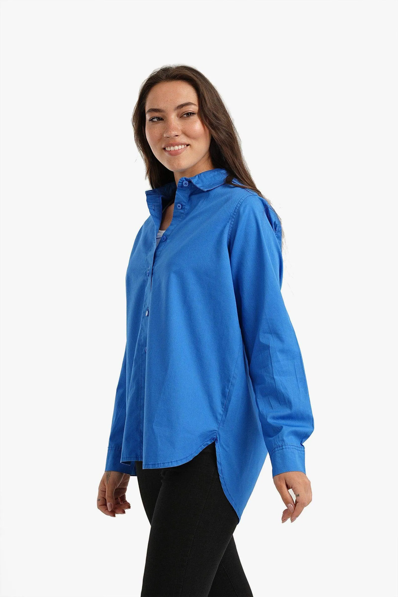 Gabardine Hip Length Shirt