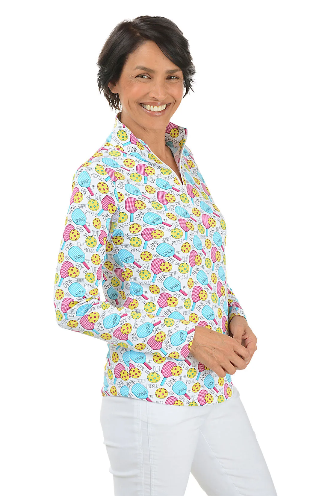 Game On Pickleball UPF50  Sun Shirt