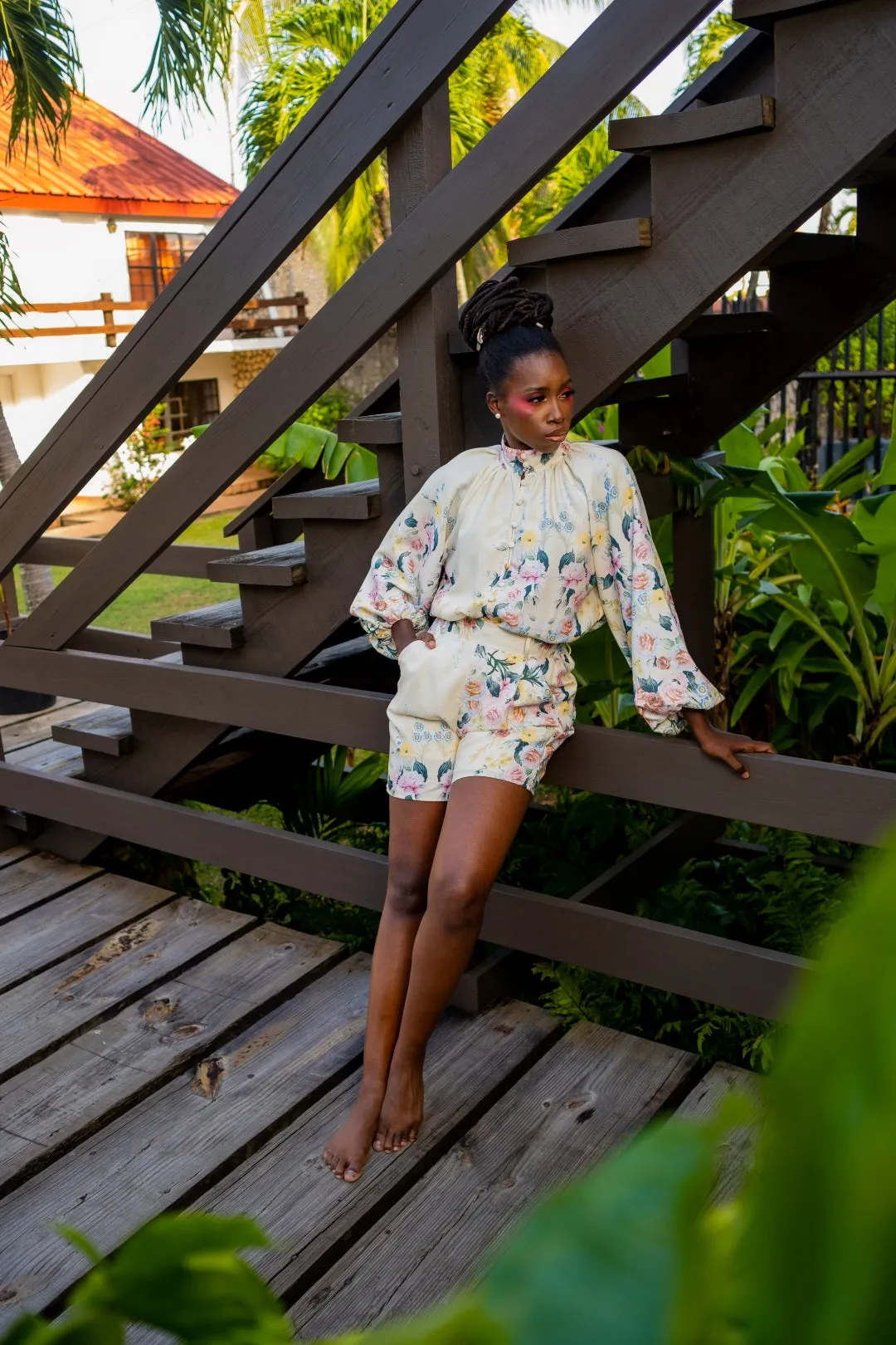 Garden Party | Shirt and Short Pant Set