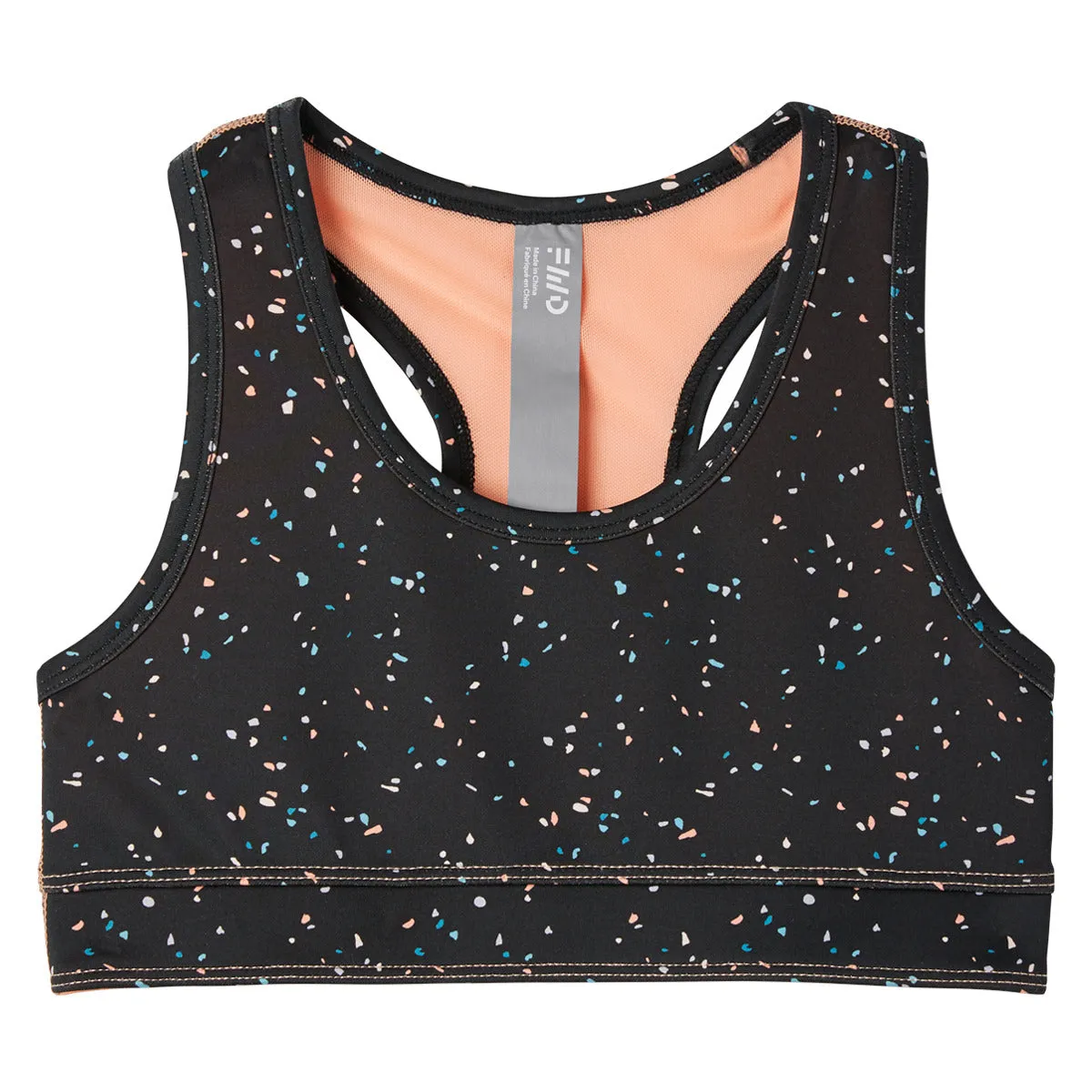 Girls' Confetti Reversible Core Jr. Sports Bra