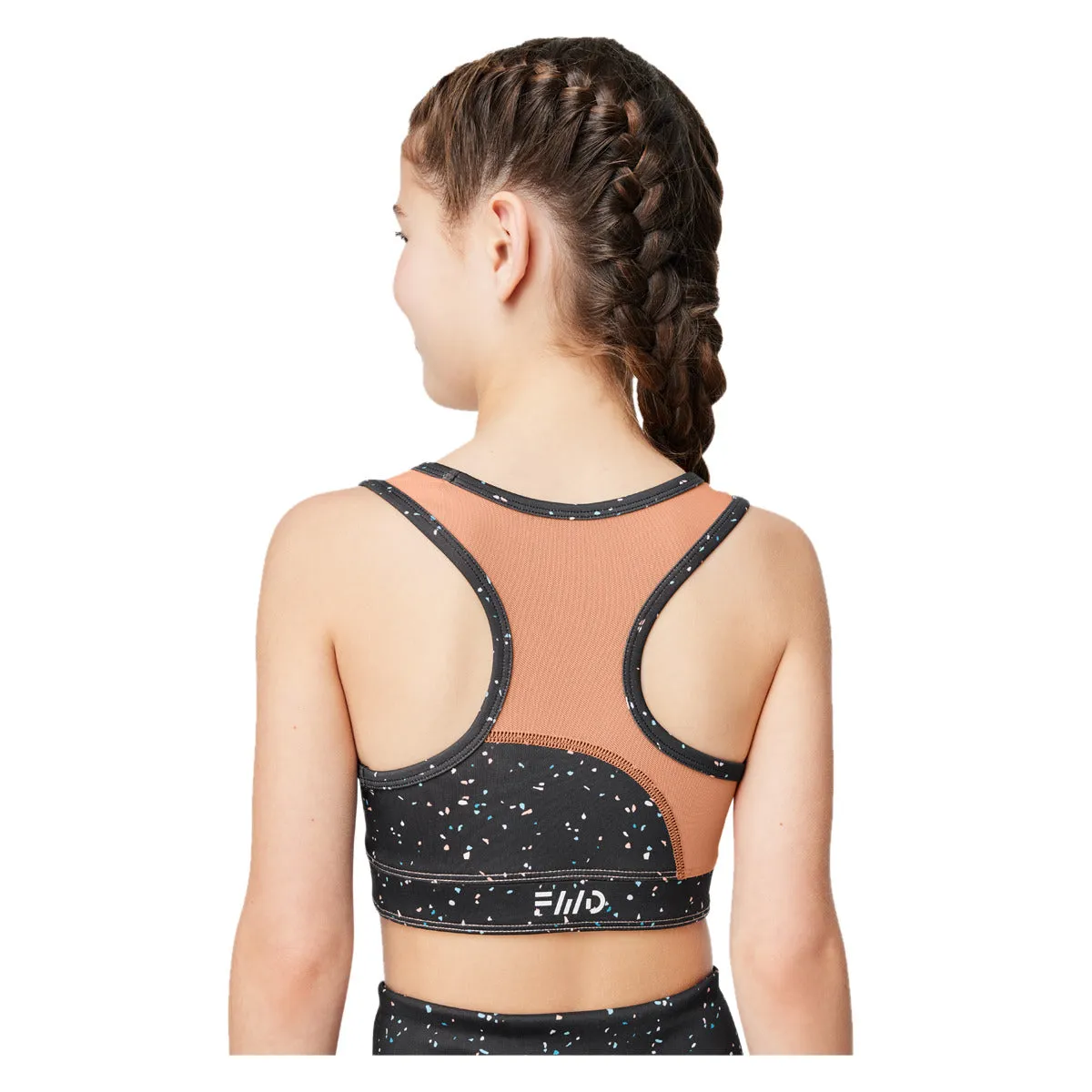 Girls' Confetti Reversible Core Jr. Sports Bra