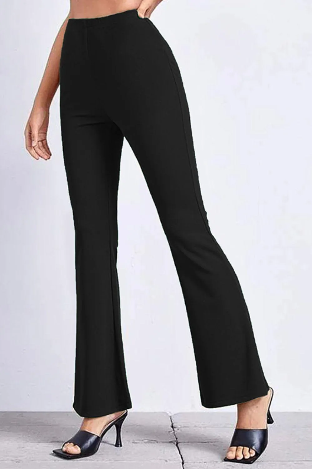 Hazel Blues® |  High Rise Flare Pants