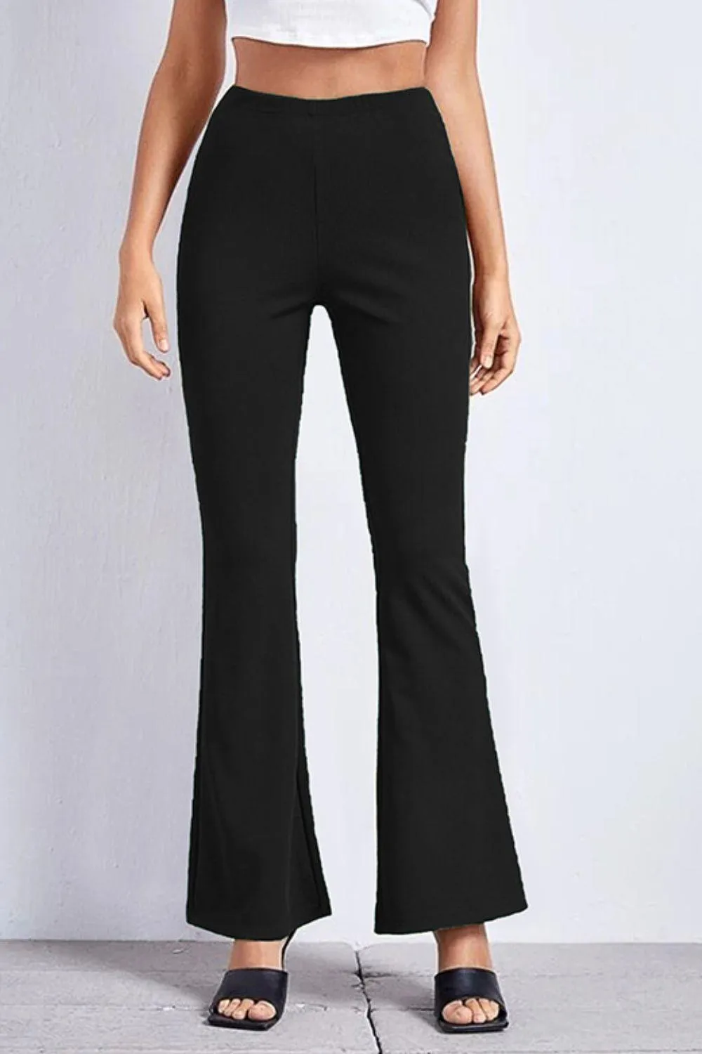 Hazel Blues® |  High Rise Flare Pants