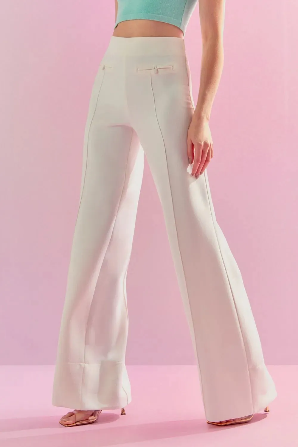 HIGH-WAISTED PANTS
