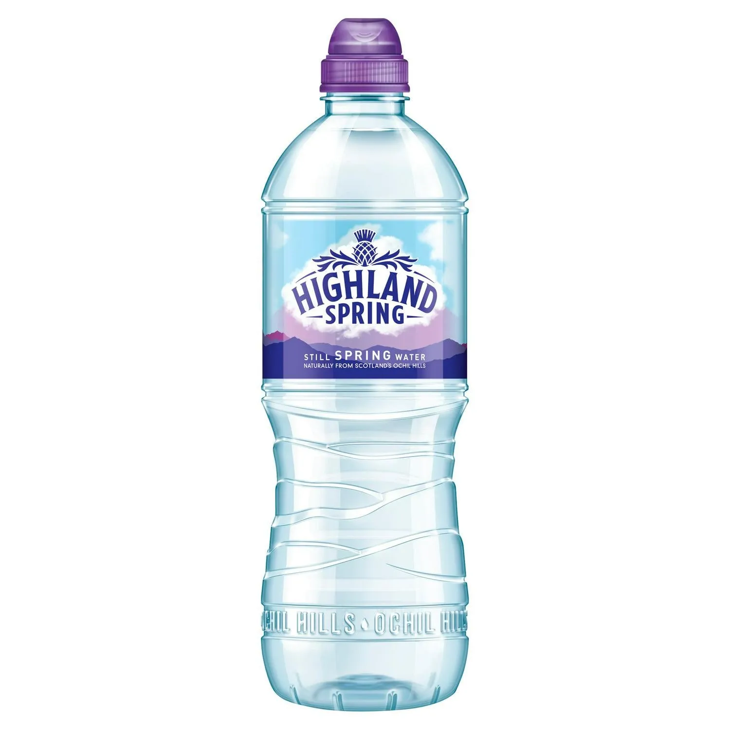 Highland Still Spring Water (Sports Cup) 750ml