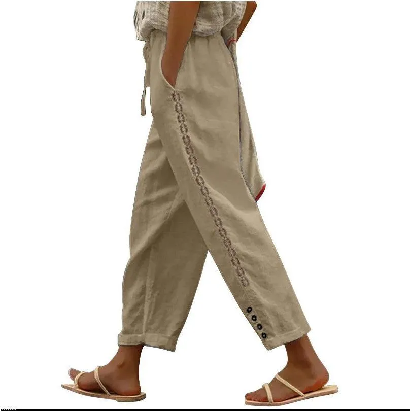 INSTOCK - Spot cross-border women's casual pants 2024