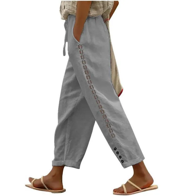 INSTOCK - Spot cross-border women's casual pants 2024