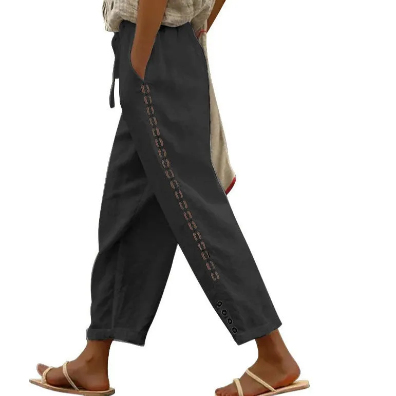 INSTOCK - Spot cross-border women's casual pants 2024