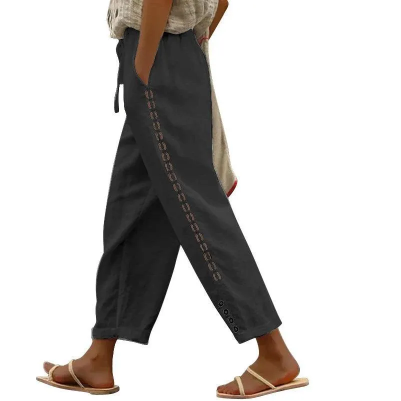 INSTOCK - Spot cross-border women's casual pants 2024