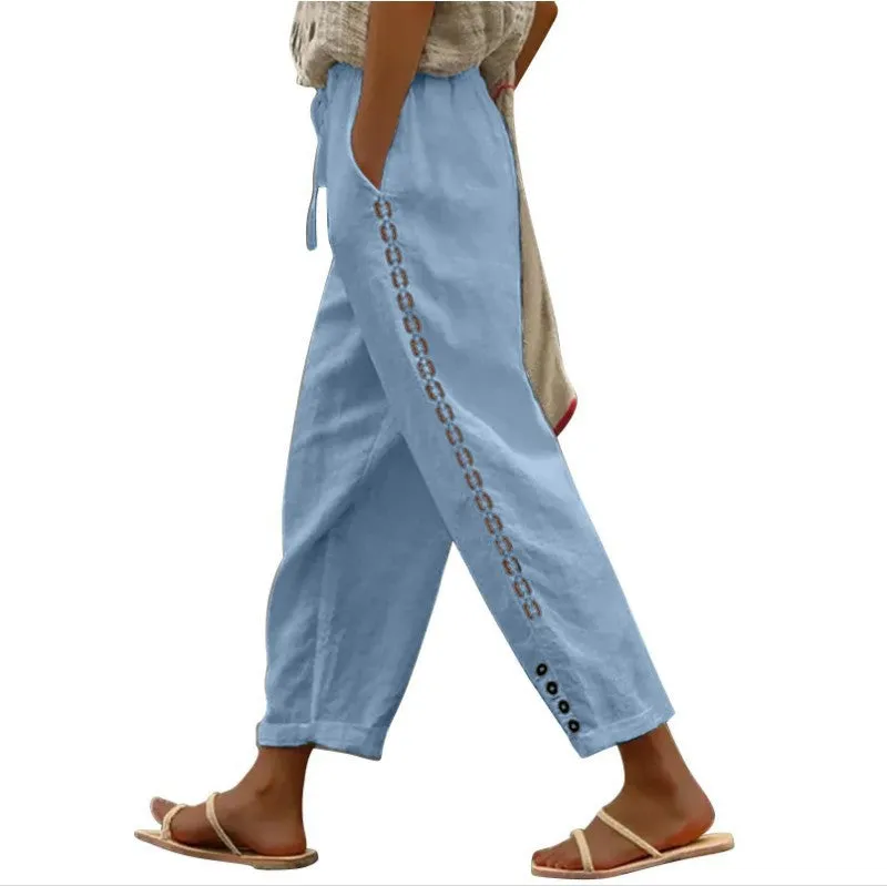 INSTOCK - Spot cross-border women's casual pants 2024