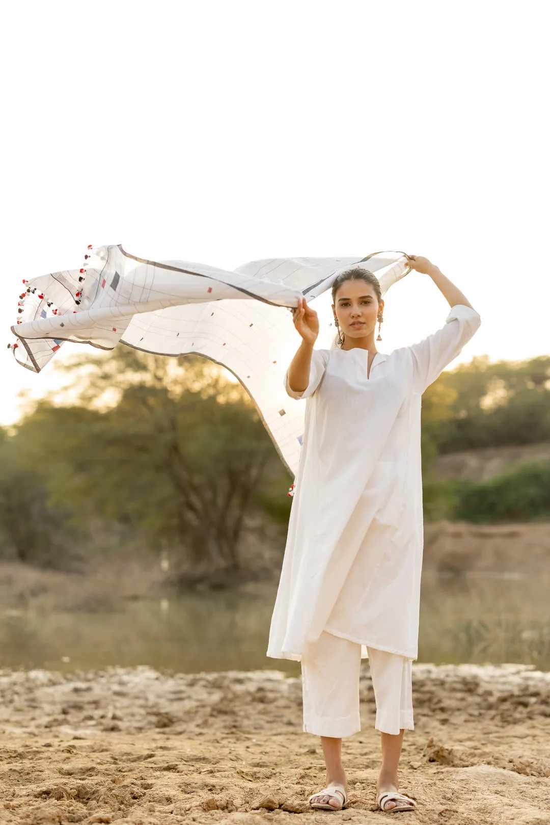 Ivory Grace Kurta Set