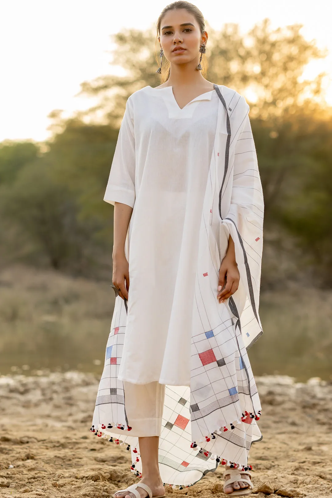 Ivory Grace Kurta Set