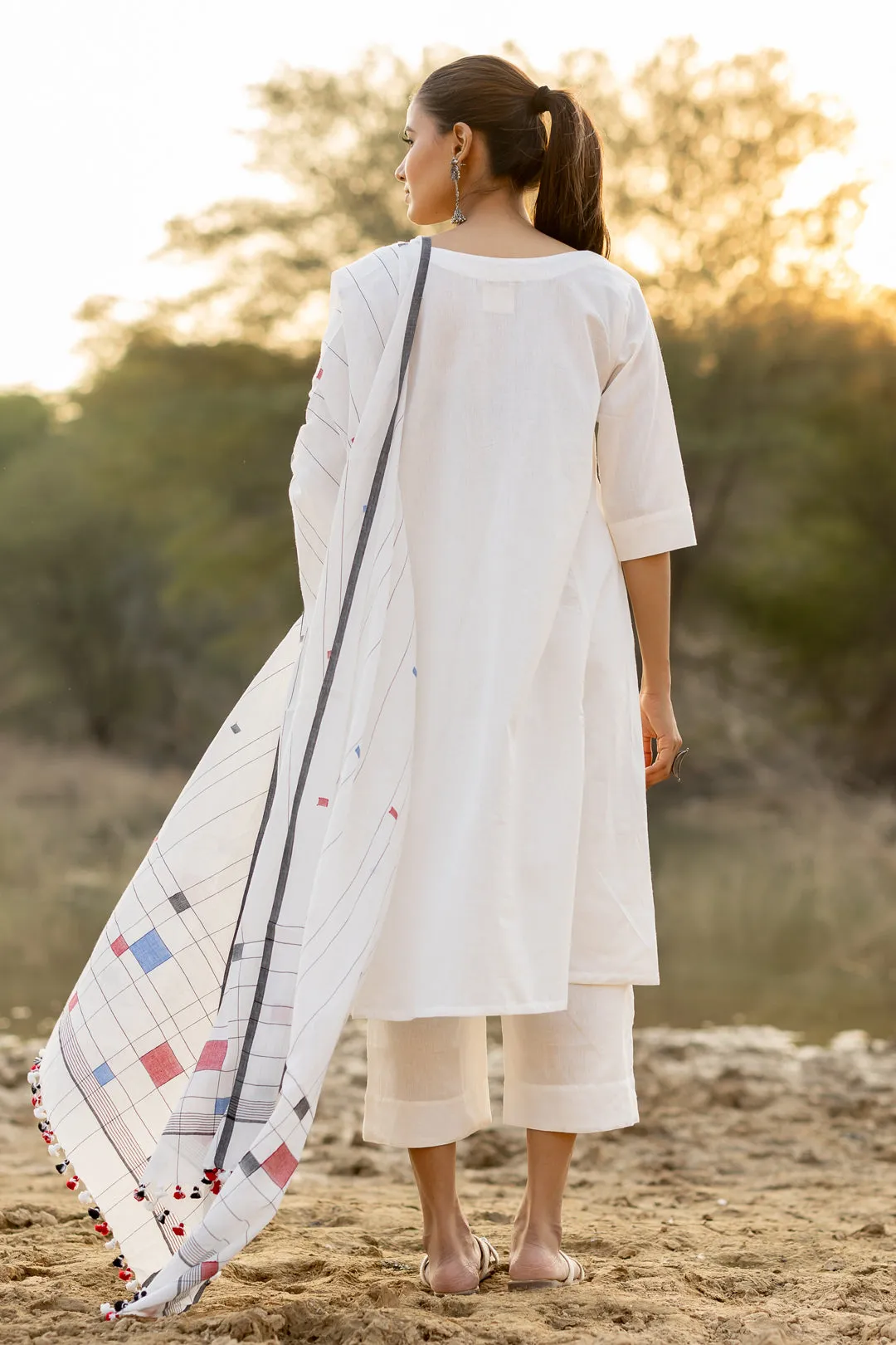 Ivory Grace Kurta Set
