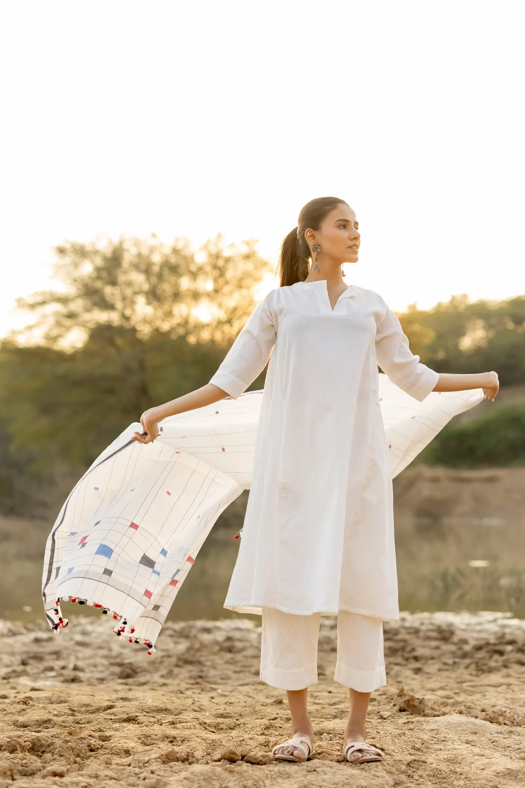 Ivory Grace Kurta Set
