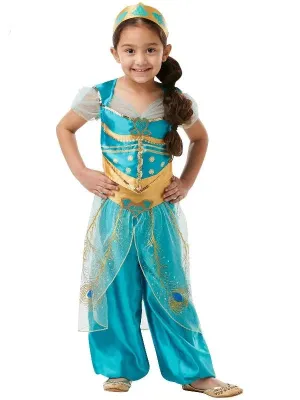 Jasmine Aladdin Live Action Girls Costume