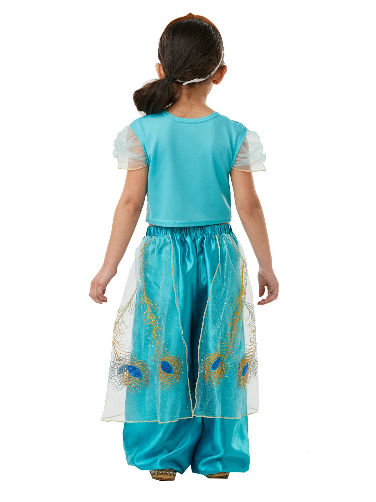 Jasmine Live Action Aladdin Costume Child Girls