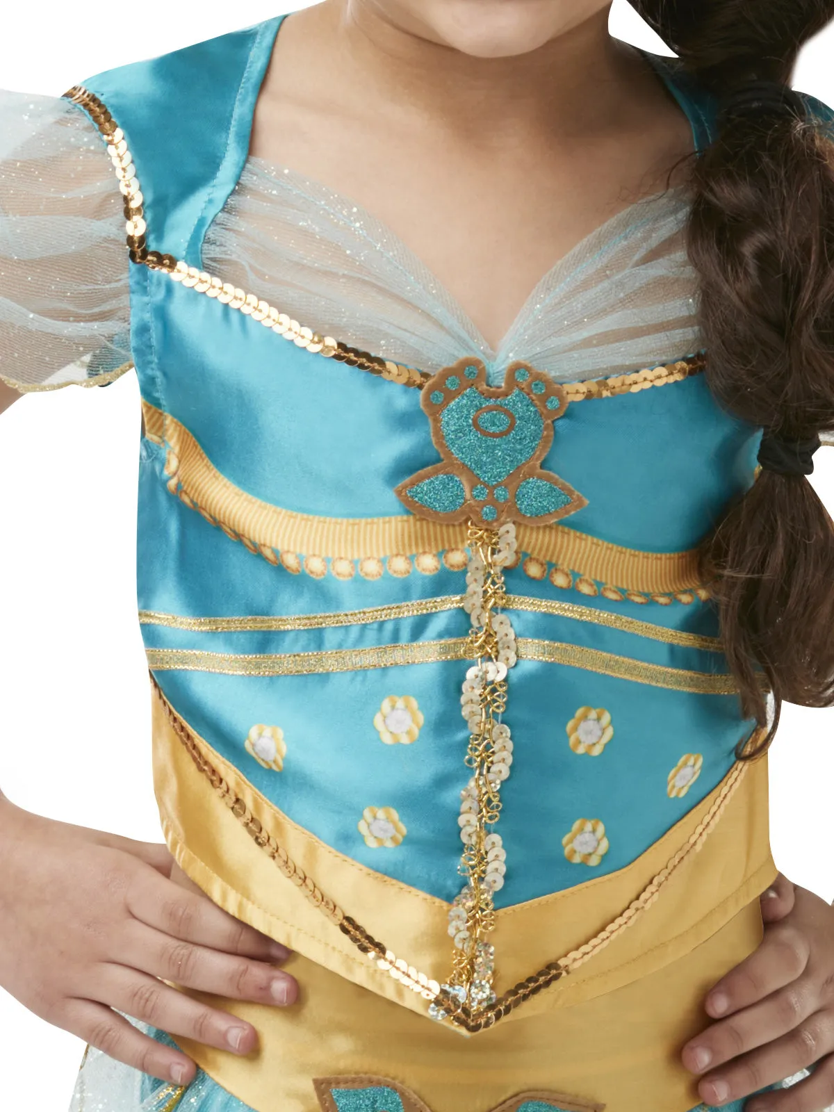 Jasmine Live Action Aladdin Costume Child Girls