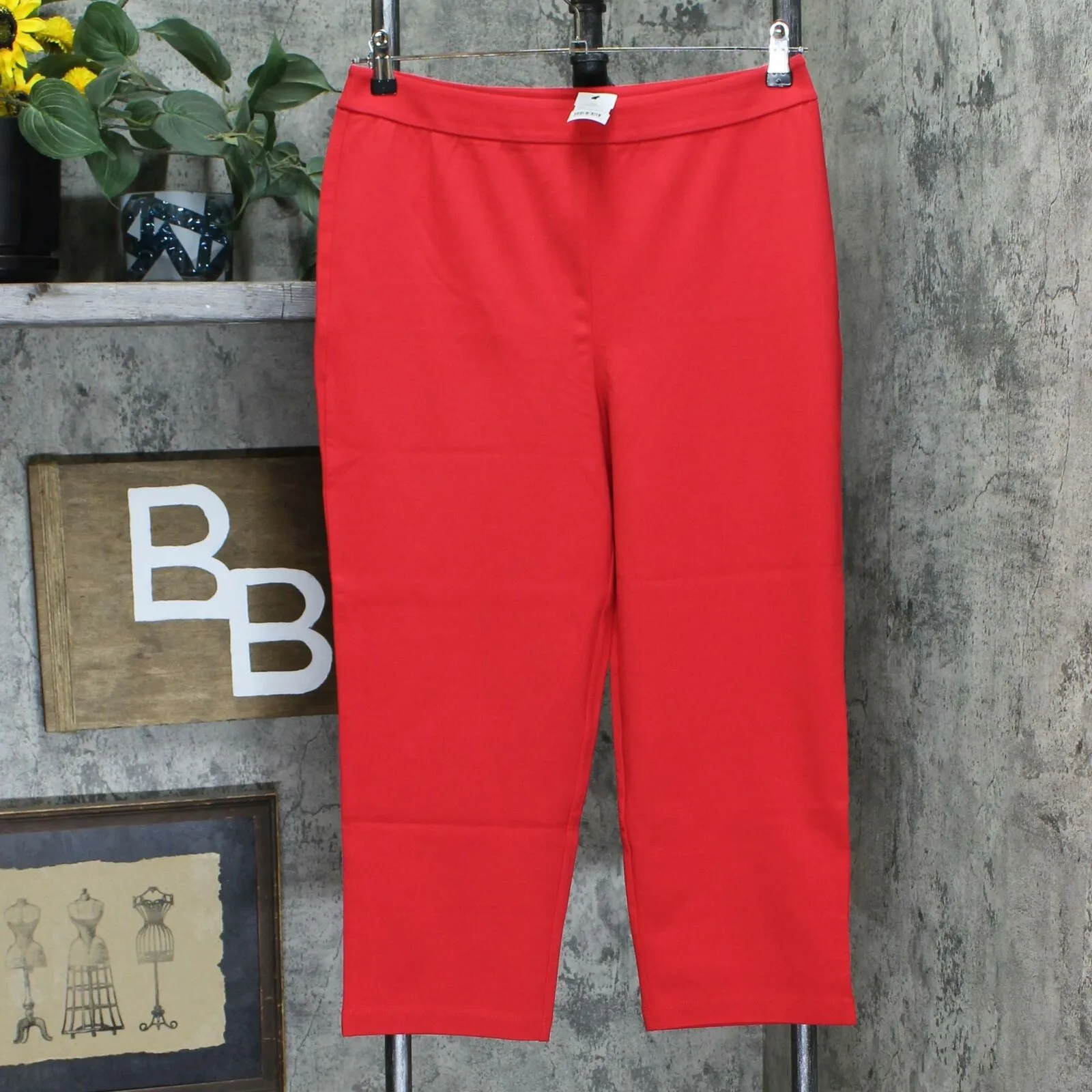 Joan Rivers Womern's Signature Pull On Crop Pants