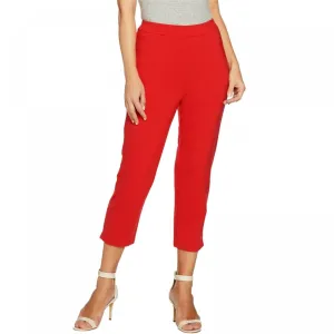 Joan Rivers Womern's Signature Pull On Crop Pants