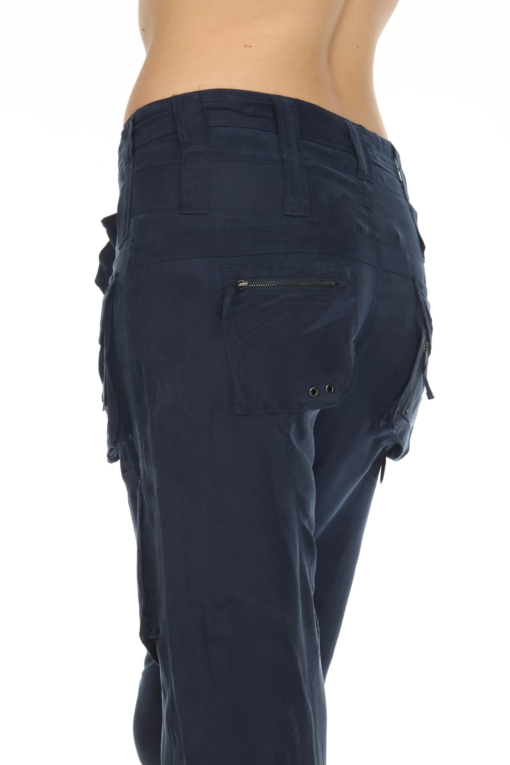 Johnny Was Hailey Belted Cargo Pants Boho Chic R66821 *