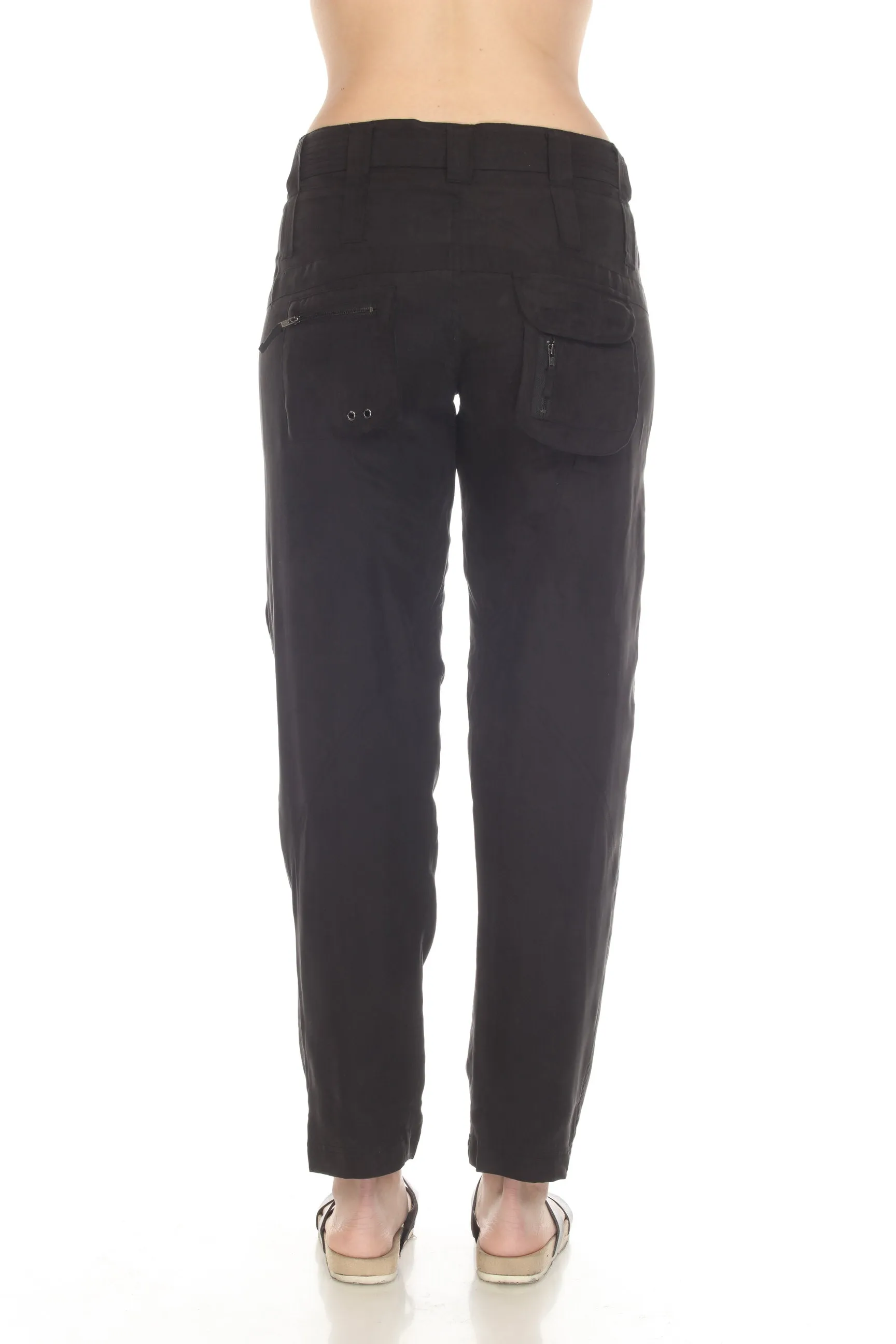 Johnny Was Hailey Belted Cargo Pants Boho Chic R66821 *