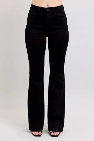 Judy Blue Full Size High Waist Star Seam Detail Flare Plus Size