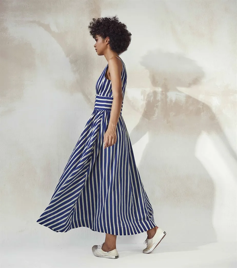 Khara Kapas  I  Fresno LightHouse Maxi Dress