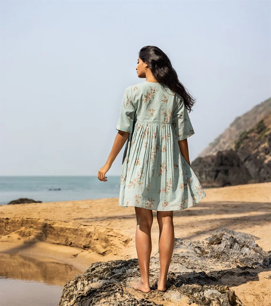 Khara Kapas I  Oh carol I cotton Envy dress Dress Powder blue KK-24-13