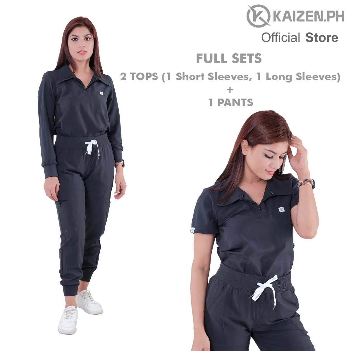 KSS2G-07 Polo Sports Collar Top