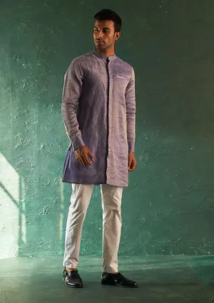 Lavender short kurta and pants