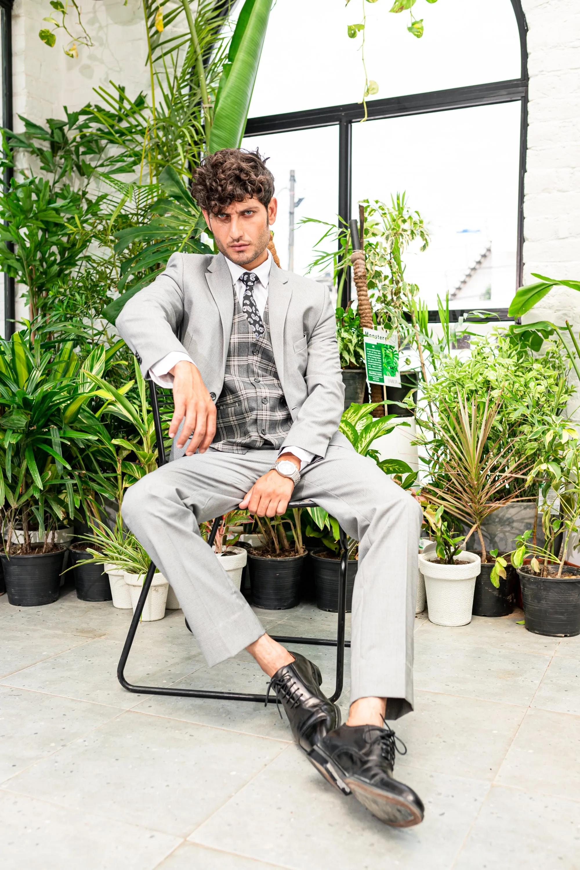 Light Grey Three Piece Suit