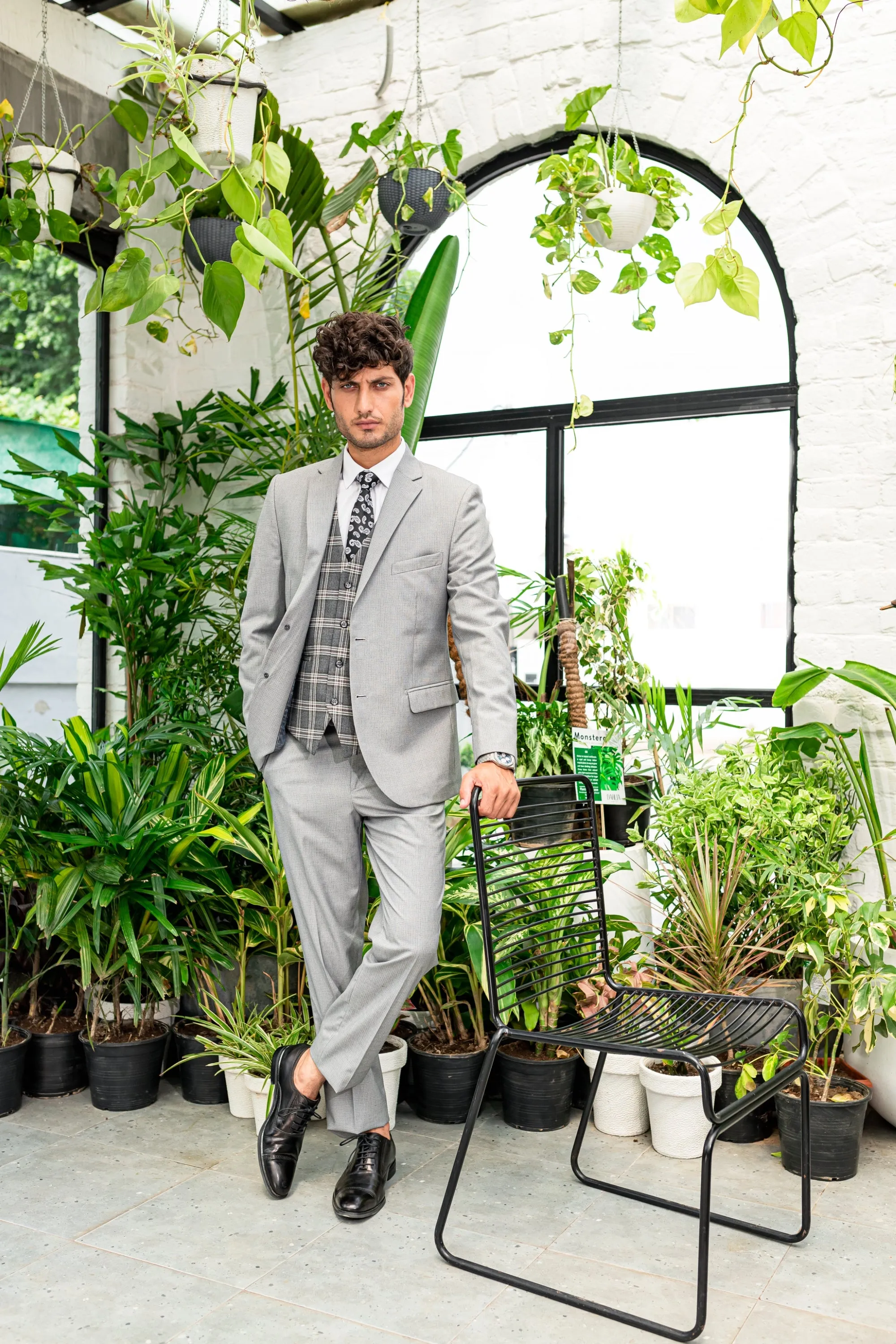 Light Grey Three Piece Suit