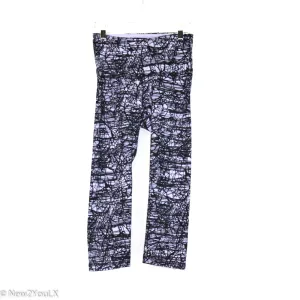 Lilac Printed Workout Pants
