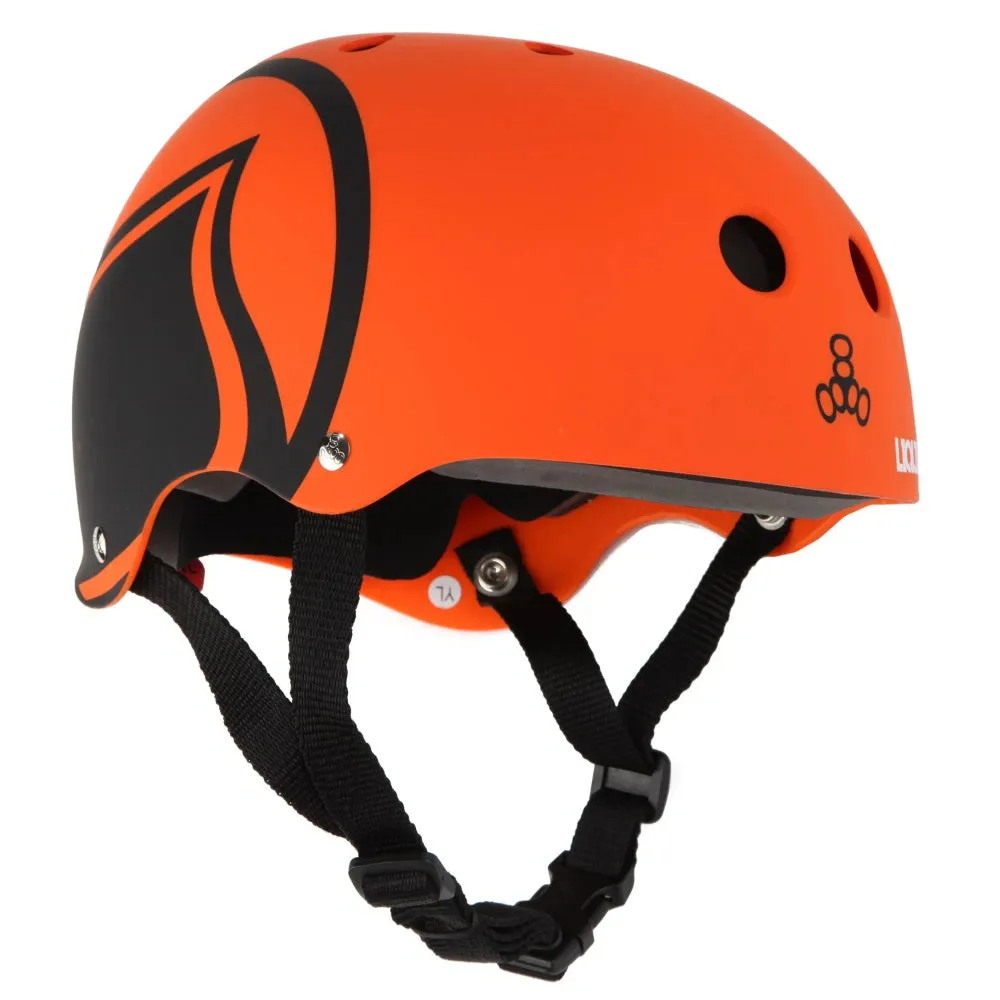 LIQUID FORCE YOUTH ICON HELMET ORANGE